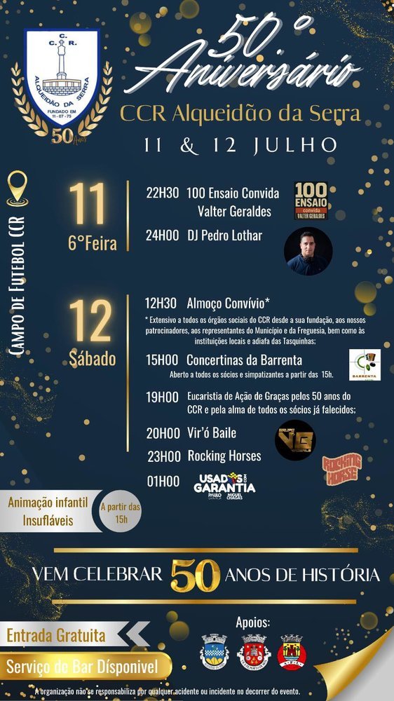 50º Aniversário CCR Alqueidão da Serra