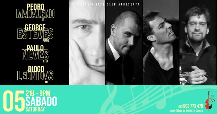 Pedro Madaleno, George Esteves, Paulo Neves e Diogo Leónidas