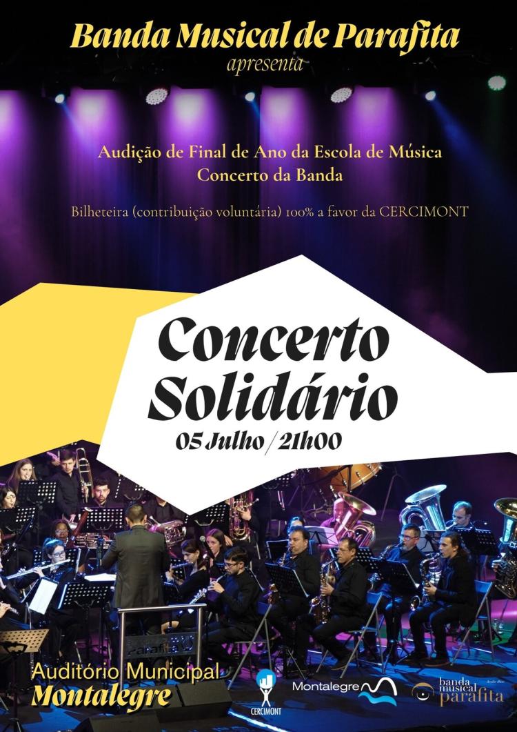 Espetáculo Solidário da Escola de Música | Banda Musical de Parafita