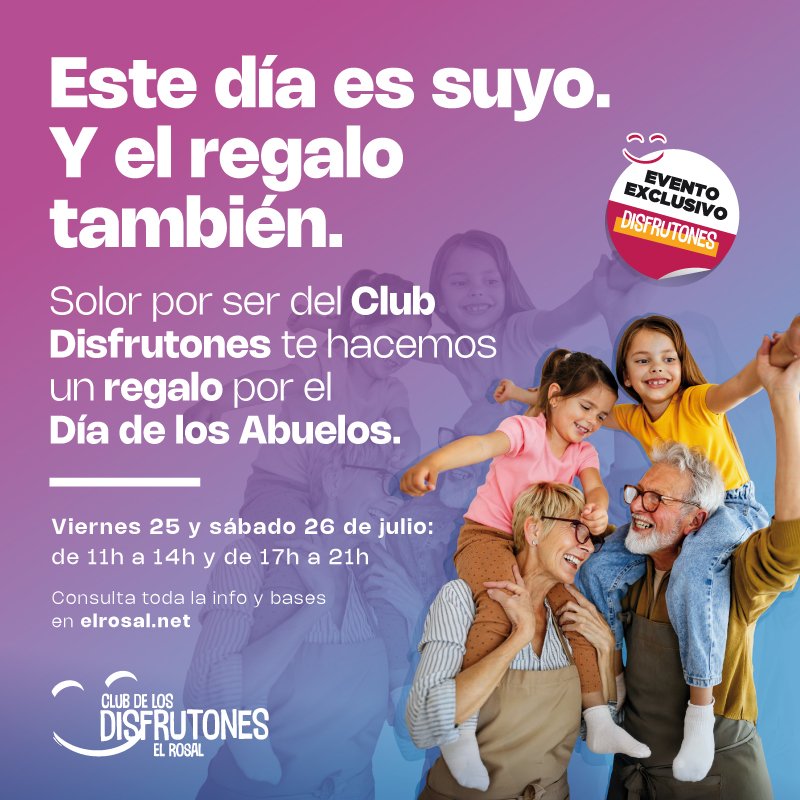 C.C. El Rosal día de los abuelos