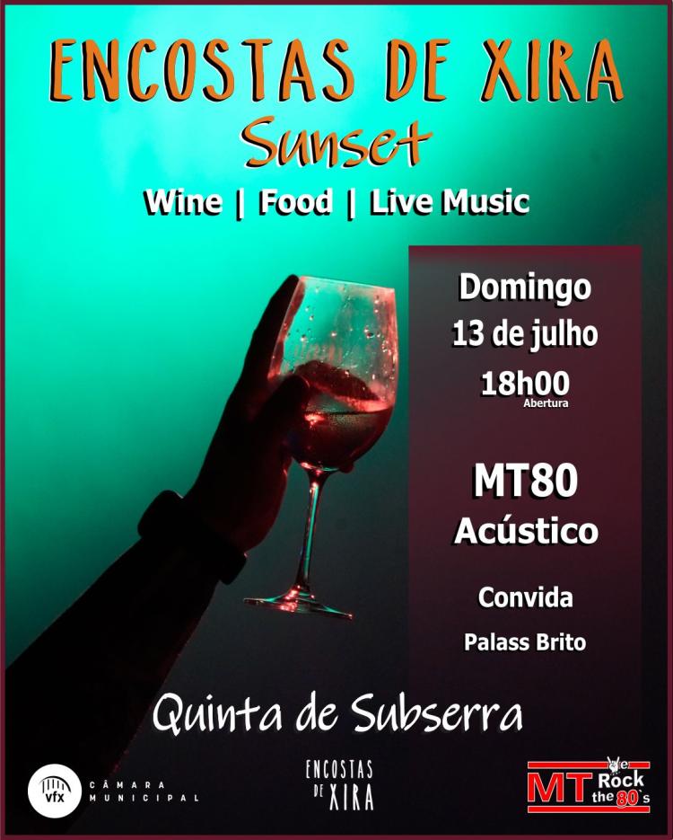 “Encostas de Xira Sunset” está de volta: música, vinho e tradição ao pôr do sol