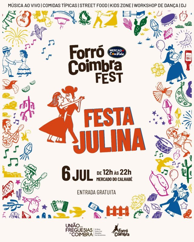 Forró Coimbra Fest - Festa Julina