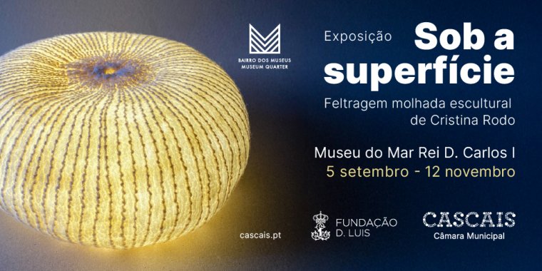 Exposição 'Sob a superfície' - Feltragem molhada escultural, de Cristina Rodo