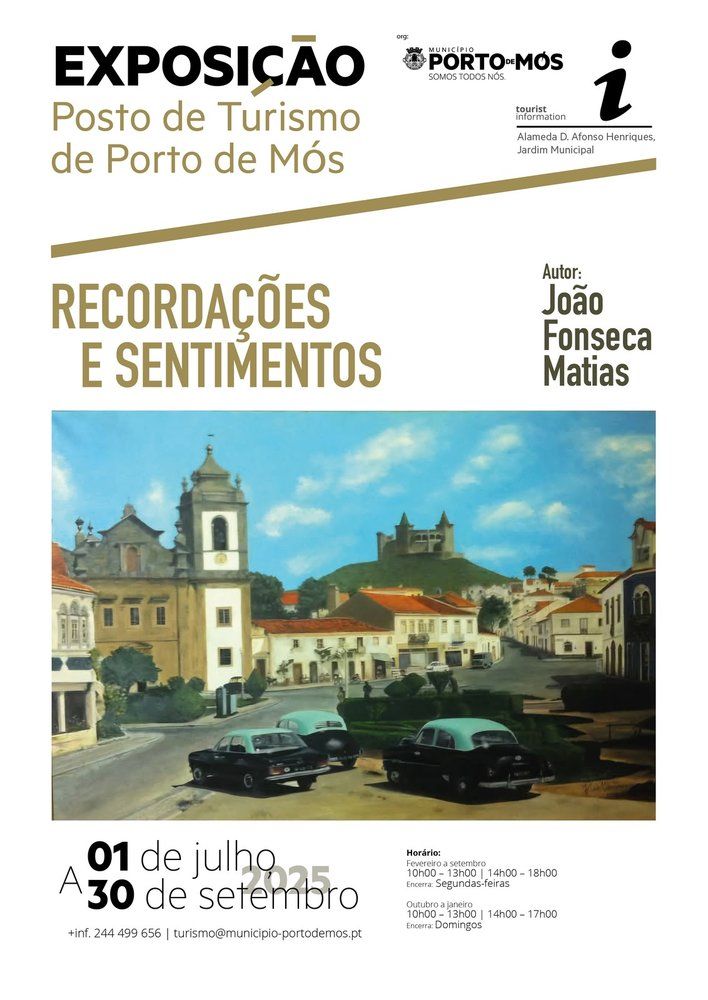Exposição de Pintura 'Recordações e Sentimentos' de João Fonseca Matias