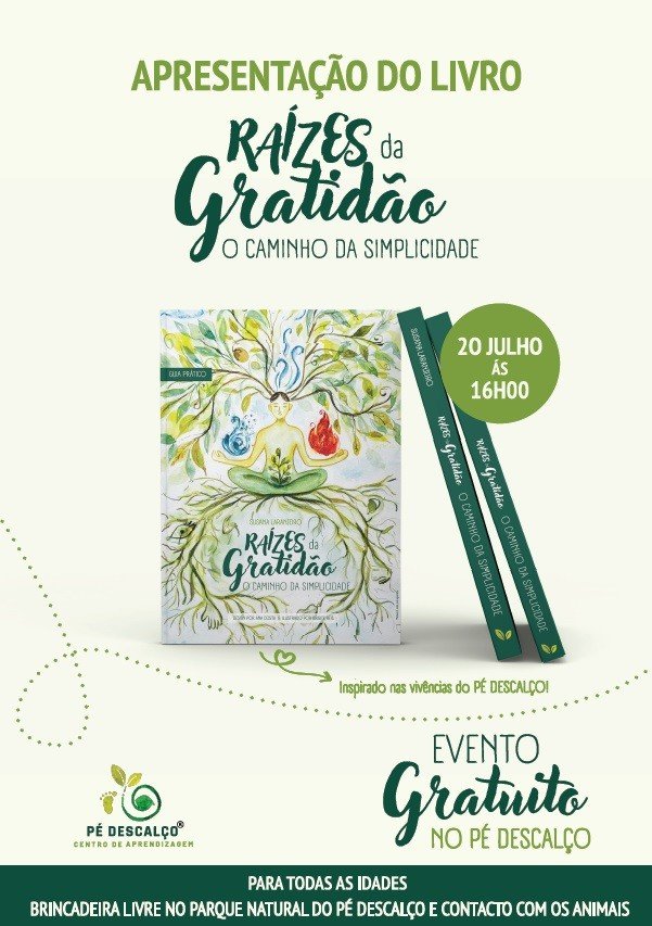 Apresentação do Livro 'Raízes da Gratidão - O Caminho da Simplicidade'