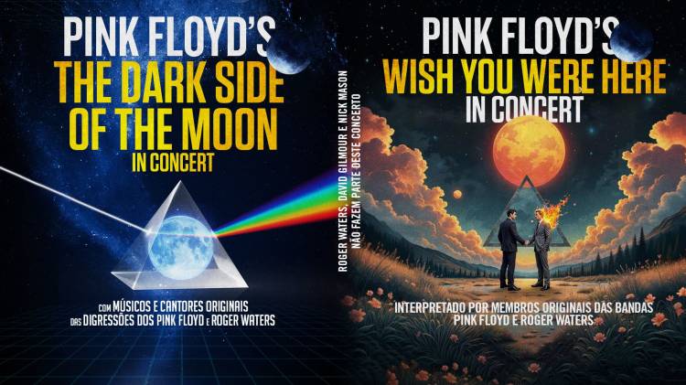 50 ANOS DE “WISH YOU WERE HERE” & “THE DARK SIDE OF THE MOON”
