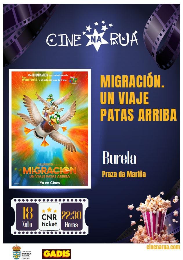 Cine na Rúa: Migración. Un viaje patas arriba
