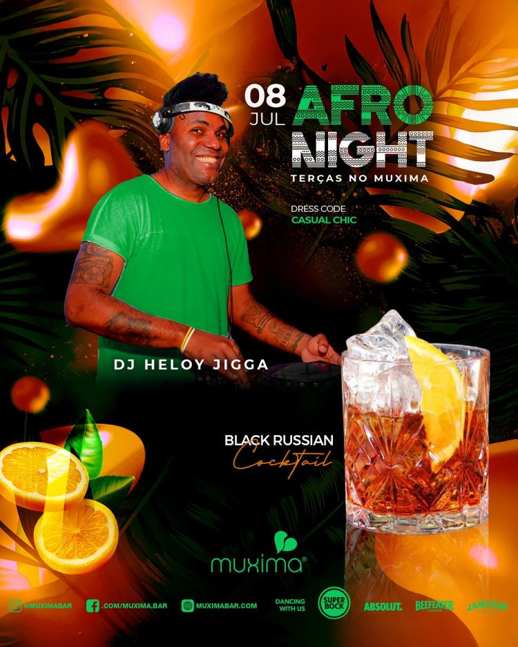 TERÇA. 8 JULHO  【 Ａｆｒｏ　Ｎｉｇｈｔ】