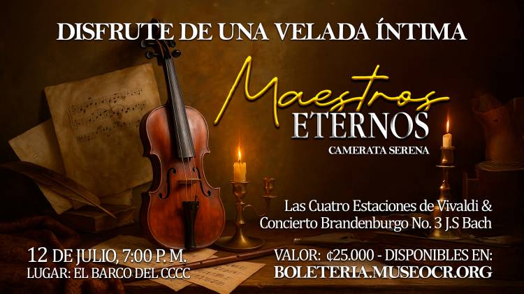 Concierto "Maestros Eternos" con la Camerata Serena.