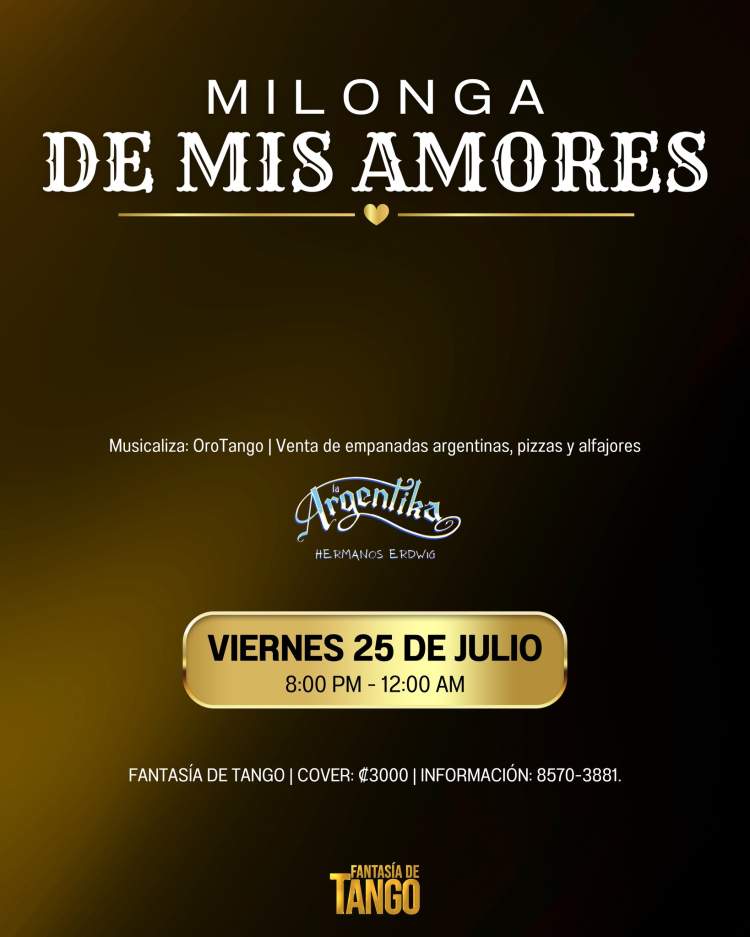 Milonga de mis amores 