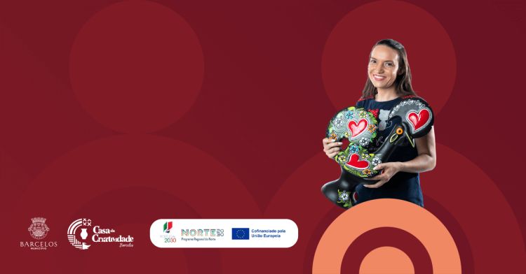 Oficina do Galo de Barcelos | Pintura de Galos com a artesã Rosália Abreu