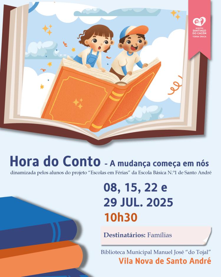 Hora do Conto – “A mudança começa em nós!”