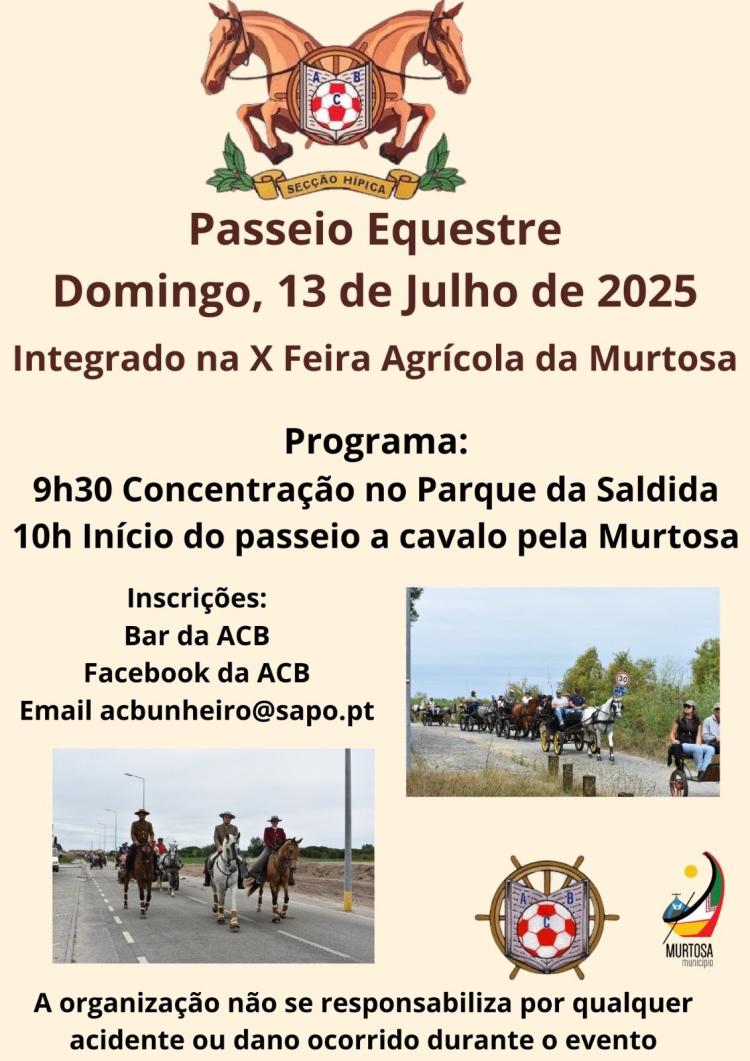 X Feira Agrícola da Murtosa - Passeio Equestre