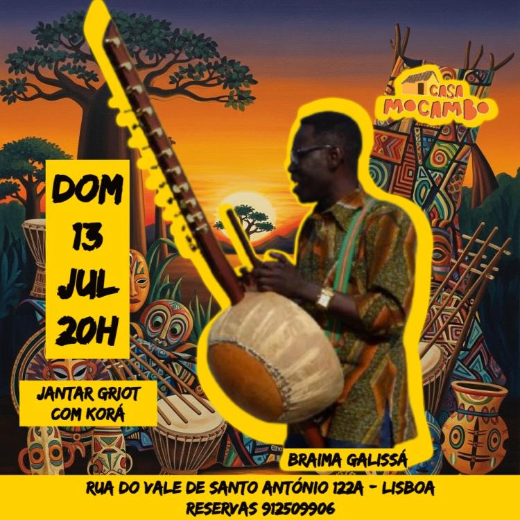 Jantar Griot com Korá por Braima Galissá