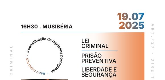 Conversa sobre o Artigo 28.º e o Artigo 29.º da Constituição da República Portuguesa