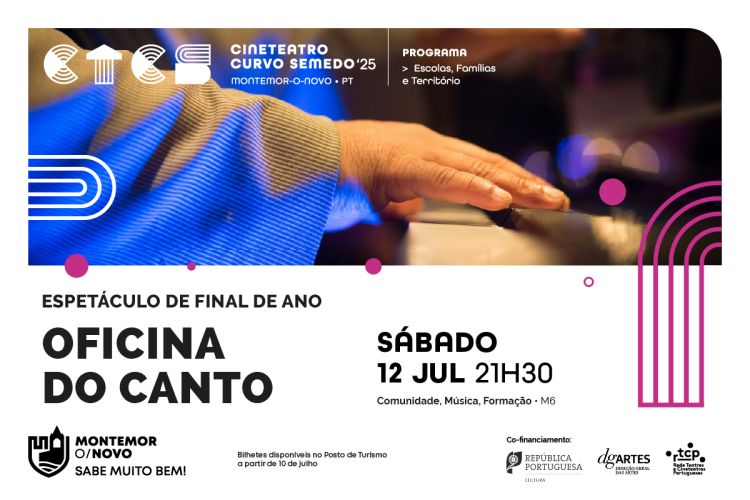 OFICINA DO CANTO: ESPETÁCULO DE FINAL DE ANO