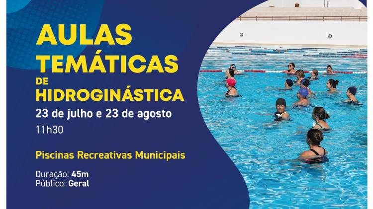 AULA TEMÁTICA DE HIDROGINÁSTICA