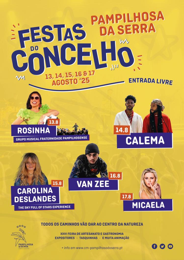 Festas do Concelho de Pampilhosa da Serra 2025
