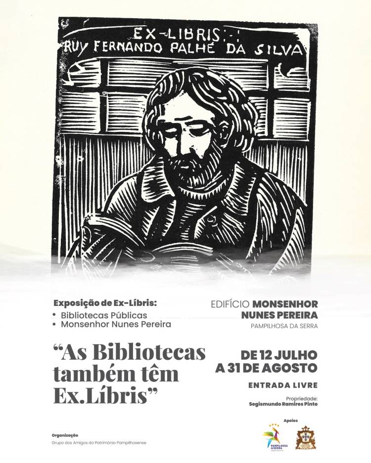 Exposição - As bibliotecas também têm ex-libris!
