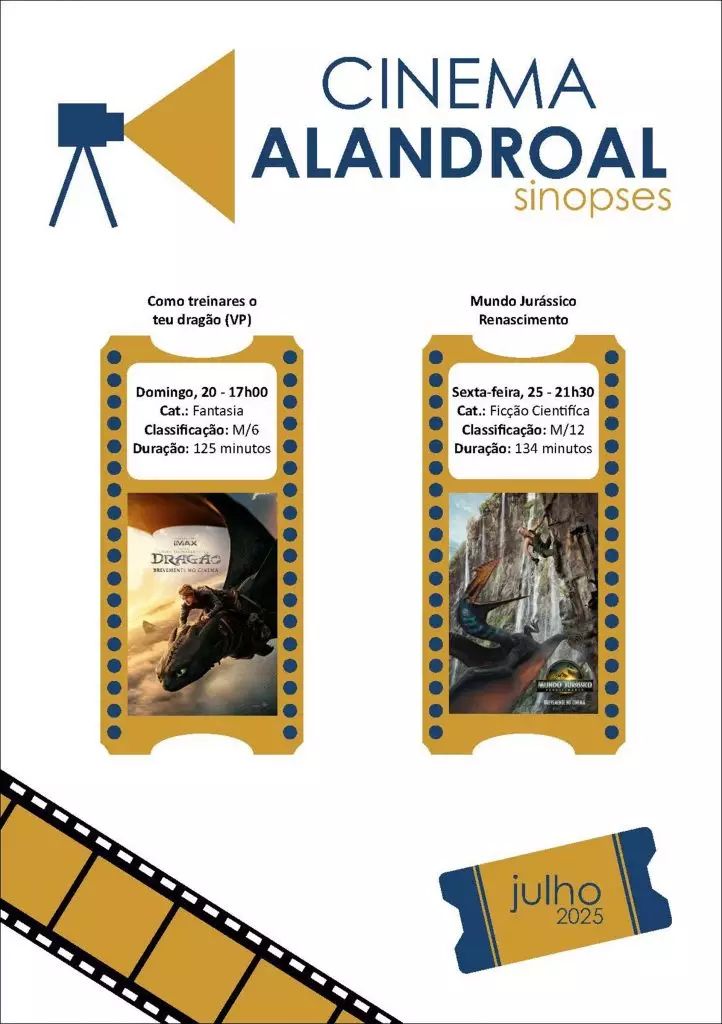 Cinema Alandroal – julho