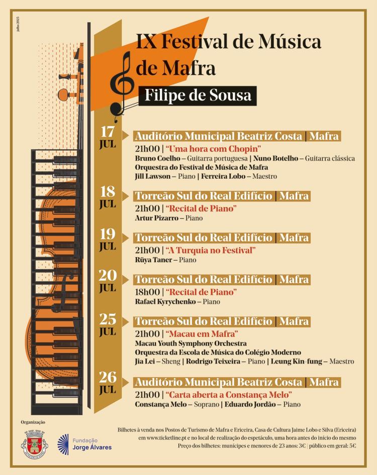 IX Festival de Música de Mafra 'Filipe de Sousa'