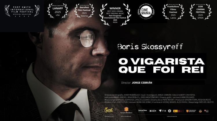 BORIS SKOSSYREFF - O VIGARISTA QUE FOI REI - Exibido com a presença do autor. Legendado em Português