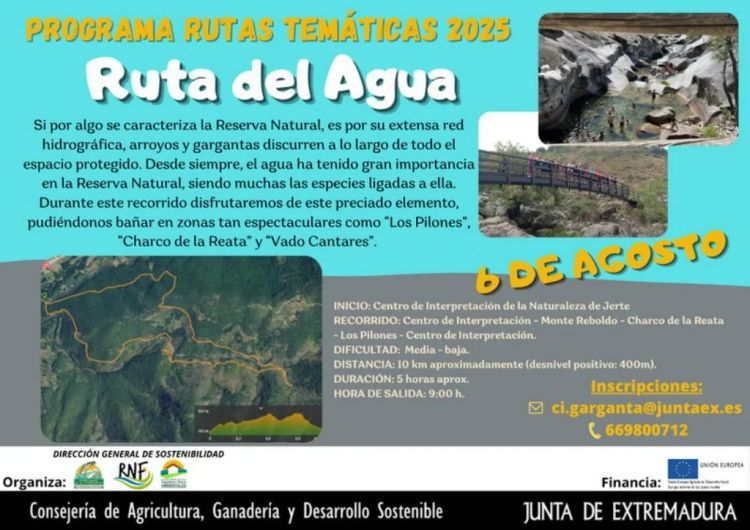 Ruta del Agua | RUTAS TEMÁTICAS 2025