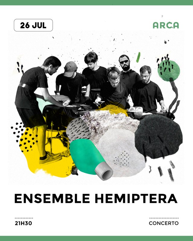 Concerto Ensemble Hemiptera na ARCA
