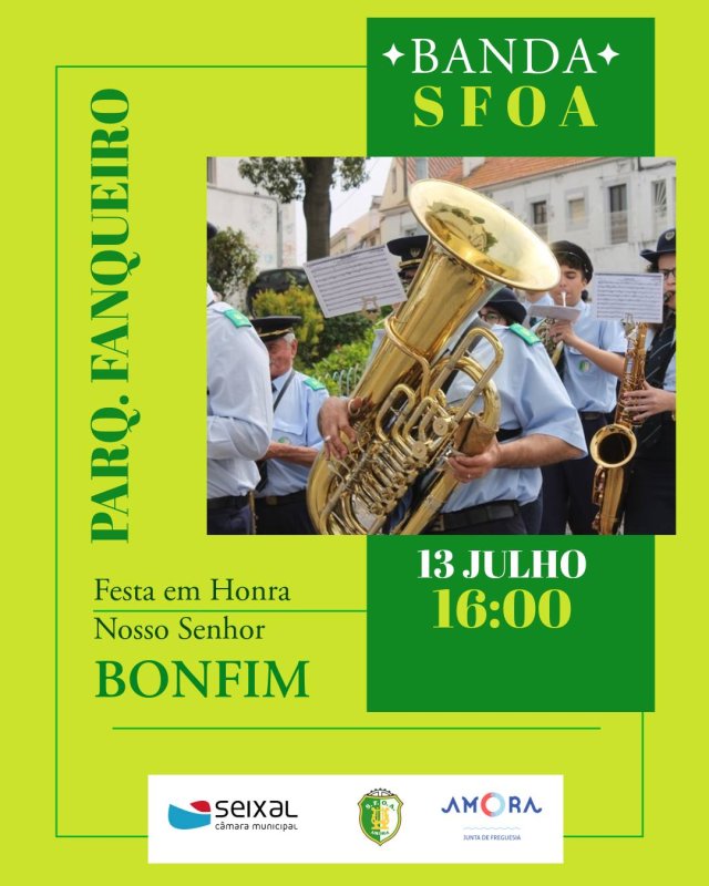Concerto da Banda SFOA na Festa de Bonfim