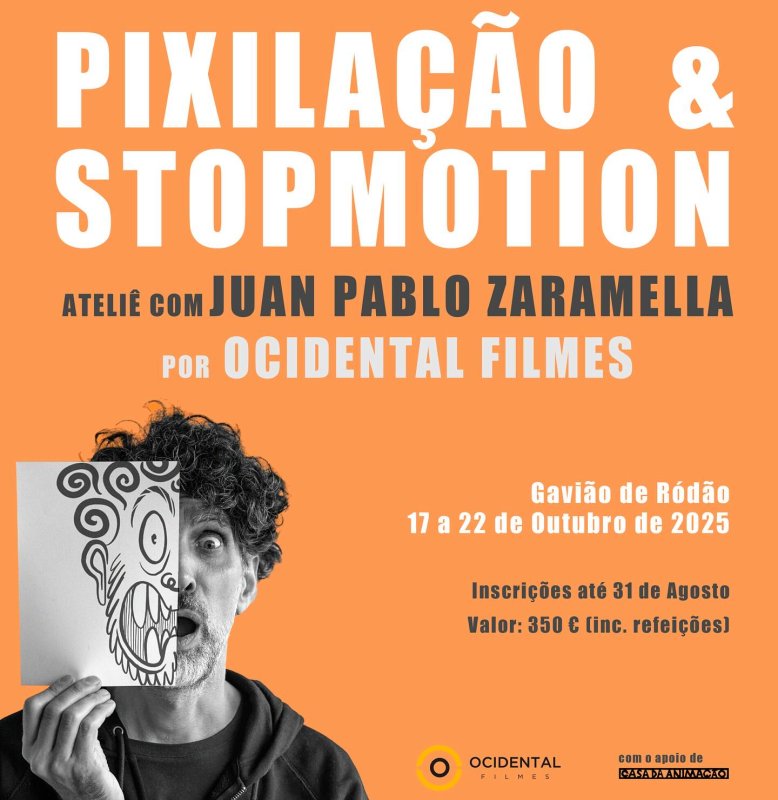 Ateliê de Pixilação e Stopmotion com Juan Pablo Zaramella