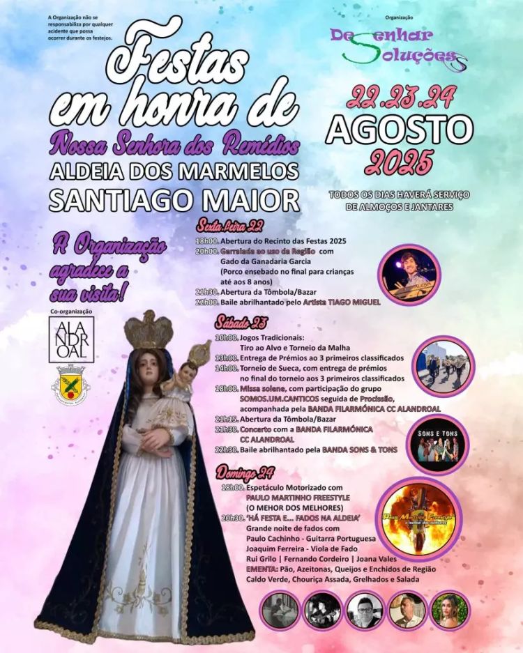 Festa em Honra de Nossa Senhora dos Remédios – Aldeia dos Marmelos