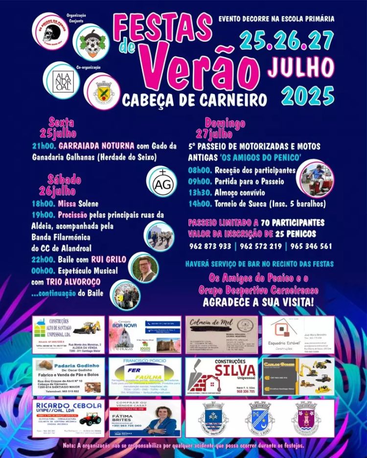 Festa de Verão – Cabeça de Carneiro