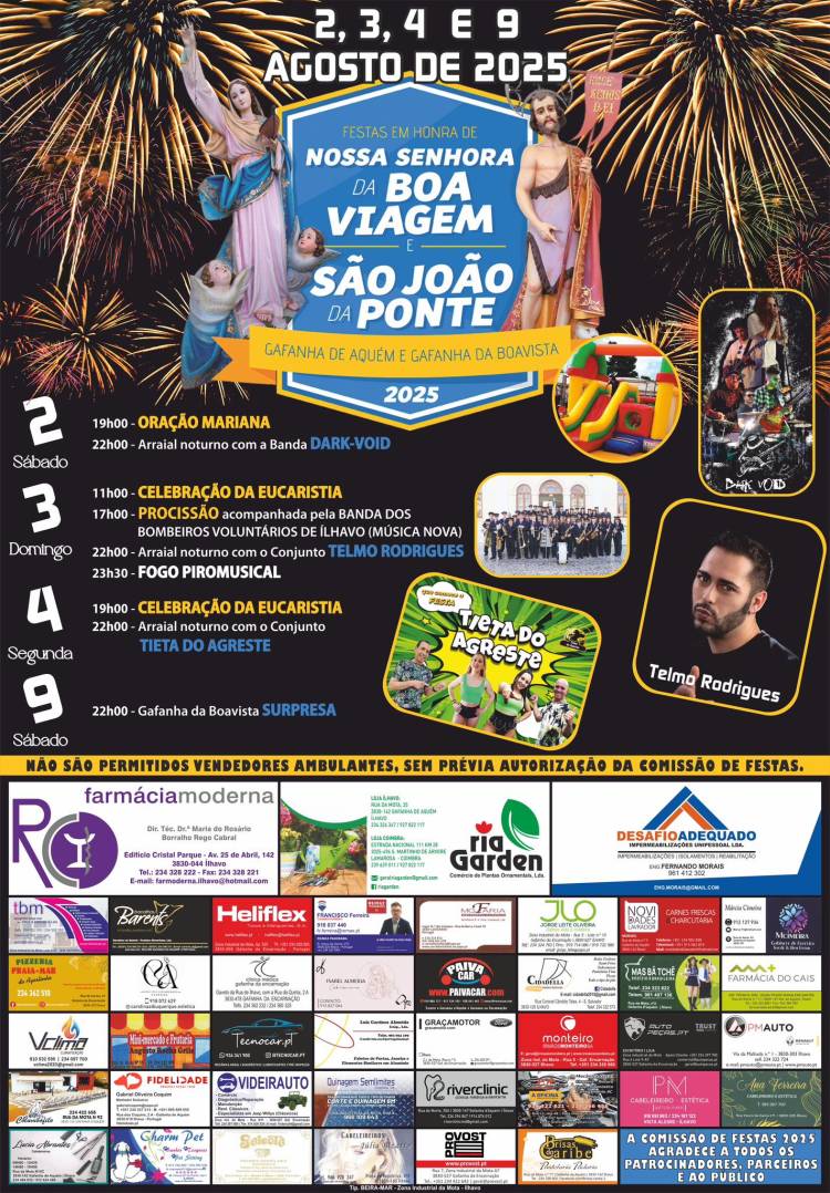 Festas em Honra de N. Sra. da Boa Viagem e S. João da Ponte