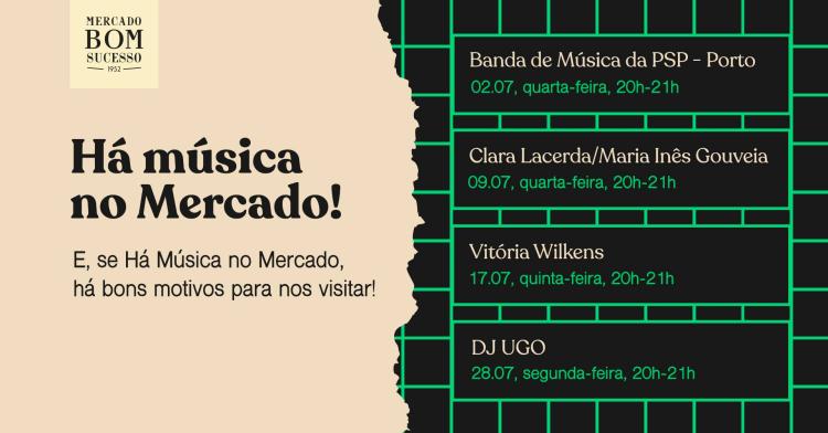 Há Música no Mercado