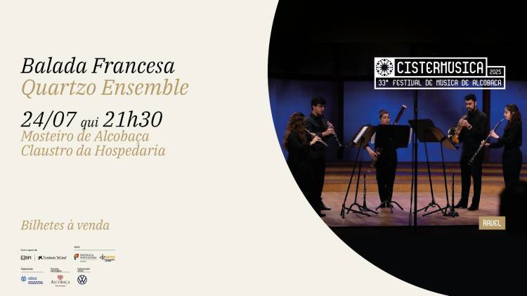 Quartzo Ensemble · Balada Francesa · Cistermúsica 2025