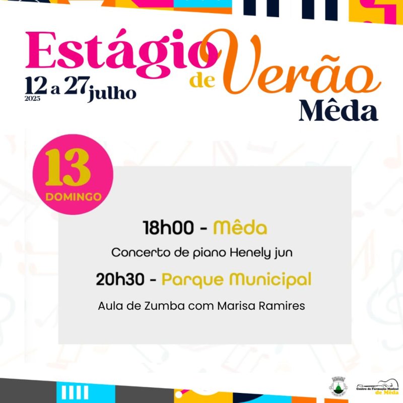 Estágio de Verão Mêda - Concerto e Zumba