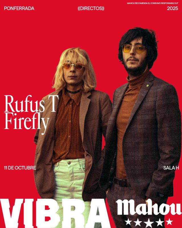 Concierto de Rufus T Firefly en Ponferrada