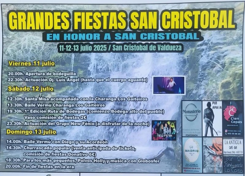 Grandes Fiestas de San Cristóbal 2025