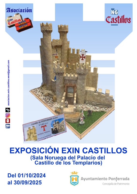 Exposición Exin Castillos en Ponferrada