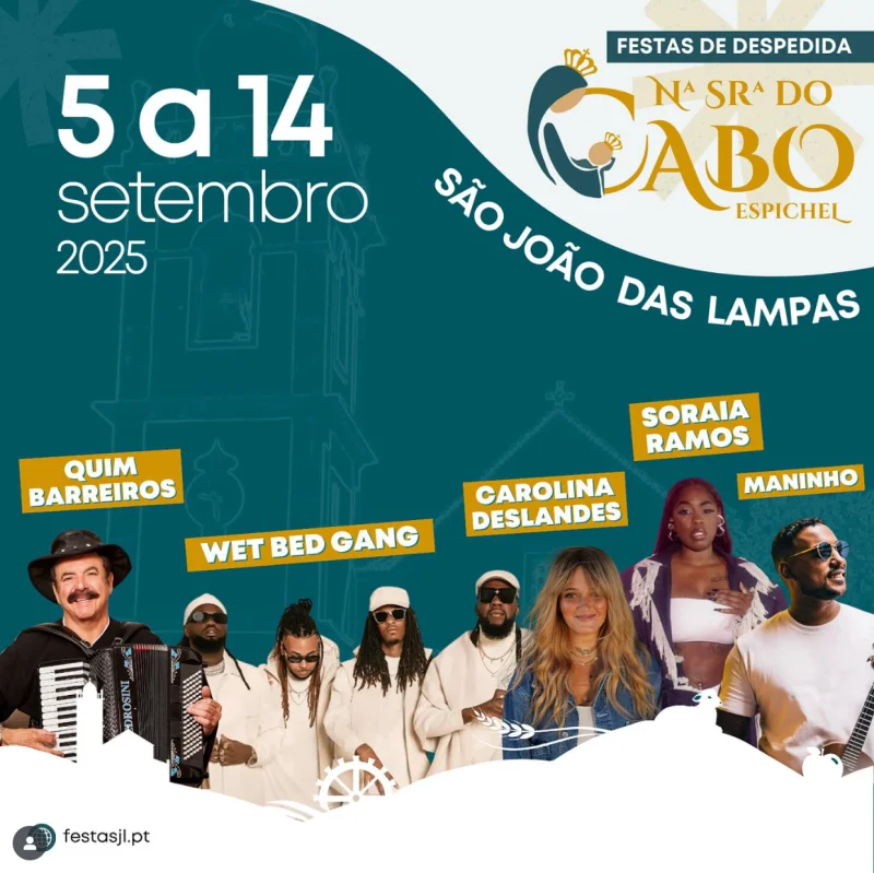 Festas de Despedida Nª Srª do Cabo Espichel 2025