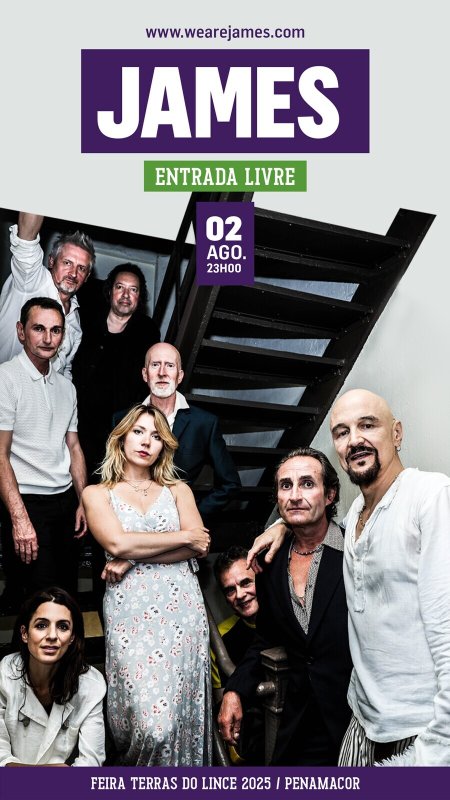Concerto de James na Feira Terras do Lince 2025