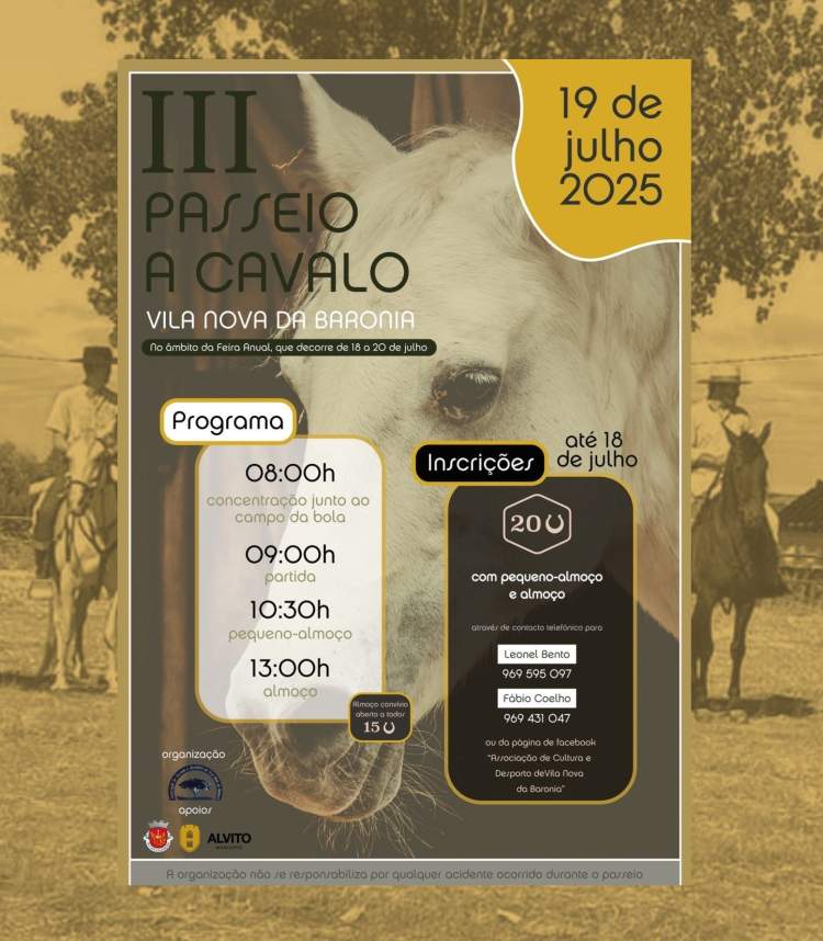 III Passeio a Cavalo