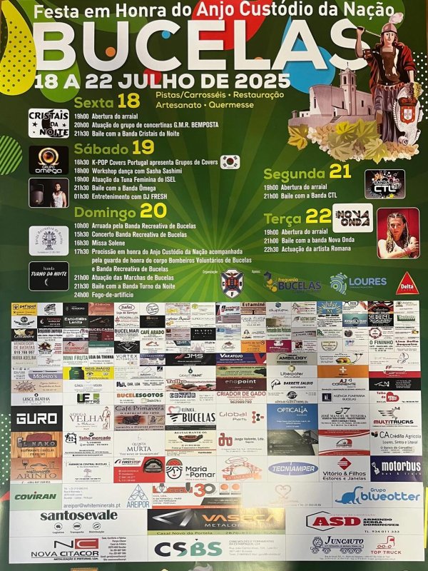 Festa em Honra do Anjo Custódio da Nação em Bucelas