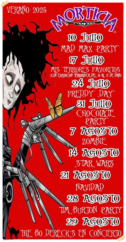 Eventos Temáticos de Verano en Morticia Pub