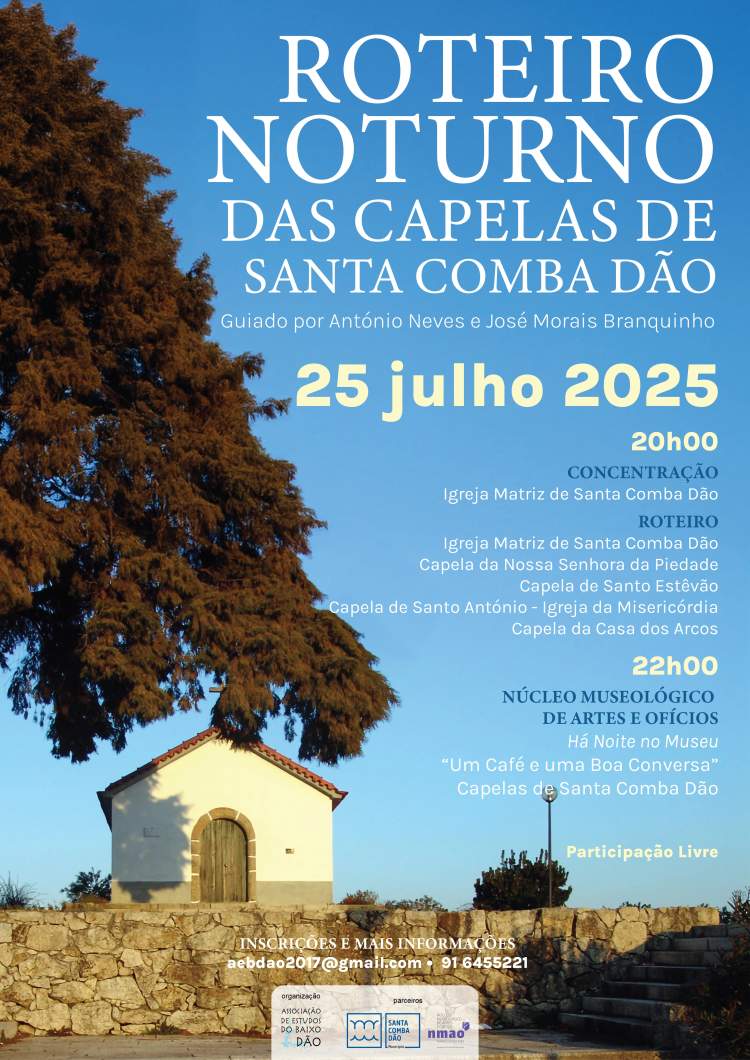 Roteiro Noturno das Capelas de Santa Comba Dão