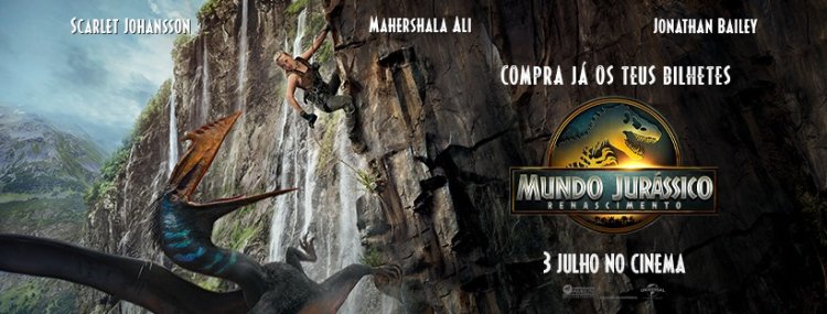 Cinema: Mundo Jurássico - Renascimento