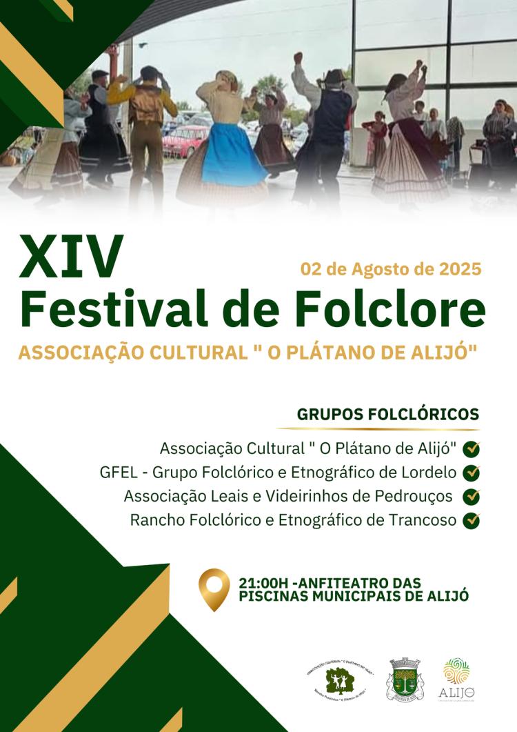 XIV Festival de Folclore - Associação Cultural 'O Plátano de Alijó'