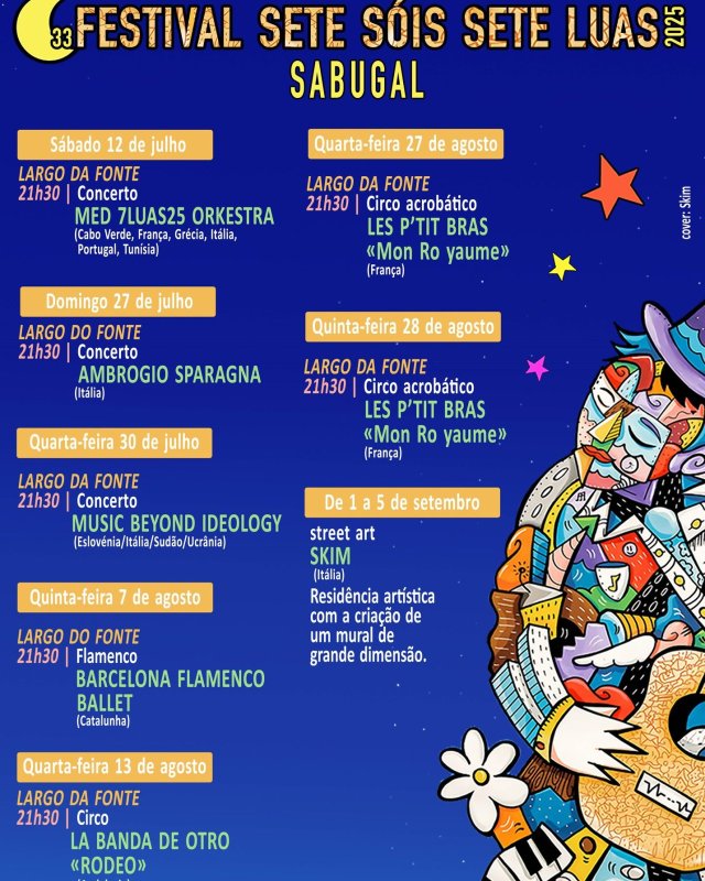 Festival Sete Sóis Sete Luas 2025
