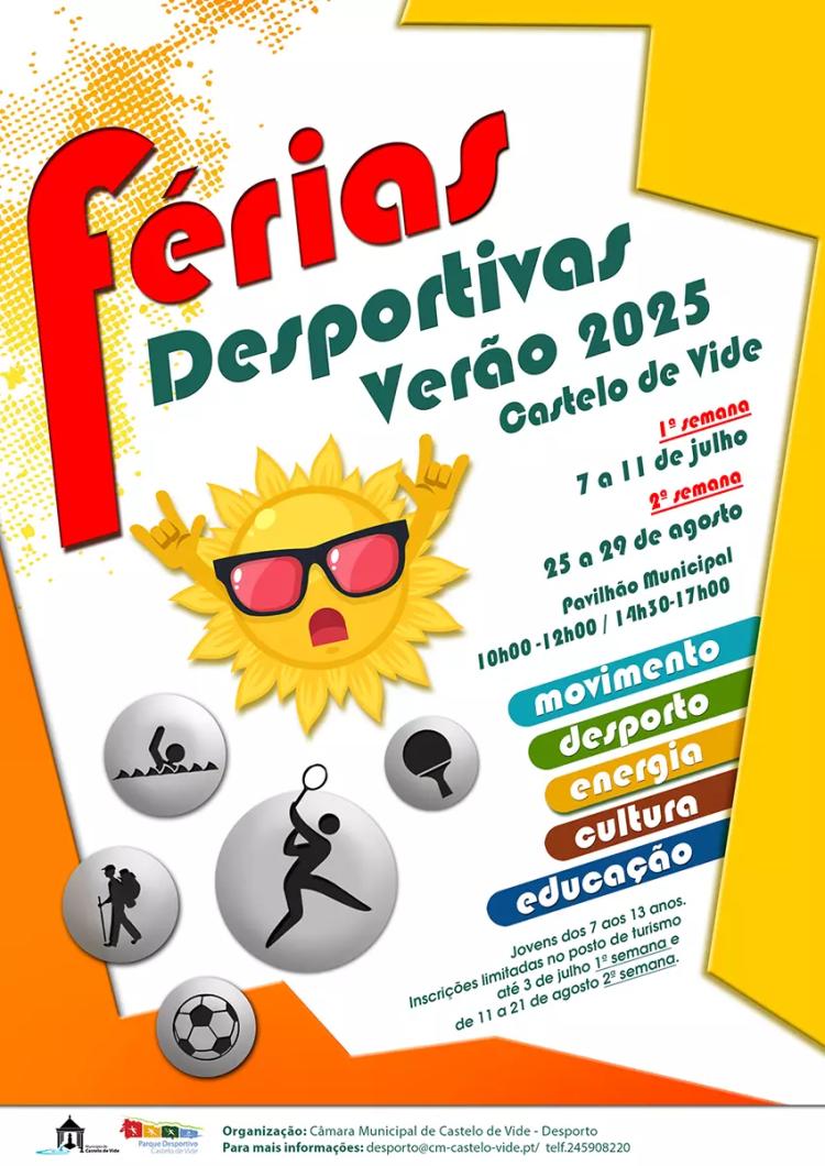 FÉRIAS DESPORTIVAS VERÃO