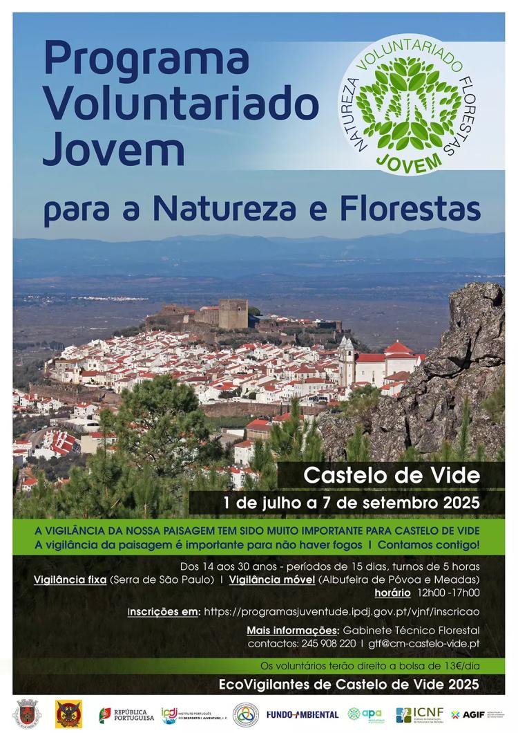 PROGRAMA VOLUNTARIADO JOVEM PARA A NATUREZA E FLORESTAS